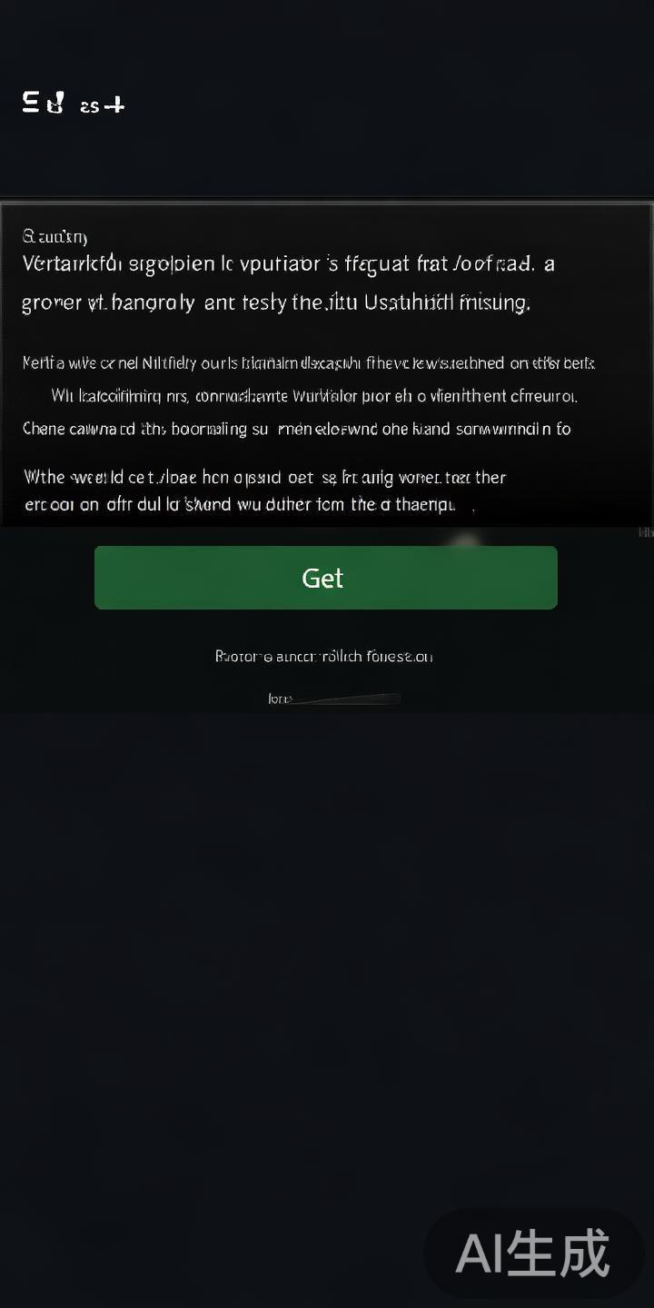 点击“获取”按钮，系统会弹出验证提示。若开启了面容